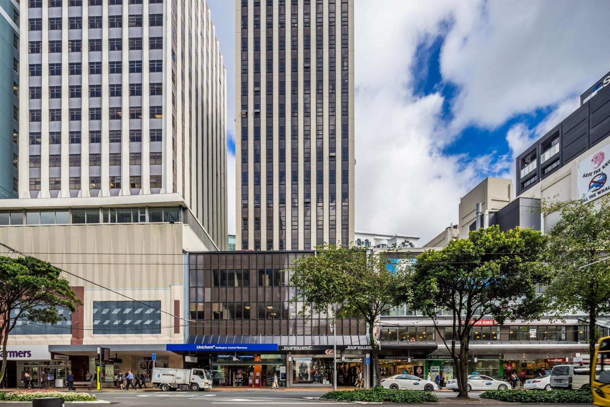 Park Hotel, Lambton Quay Wellington Zewnętrze zdjęcie